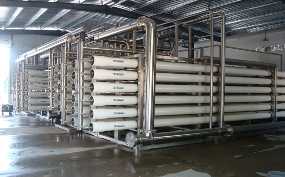 卷式膜系统利用领域：市政生涯污水